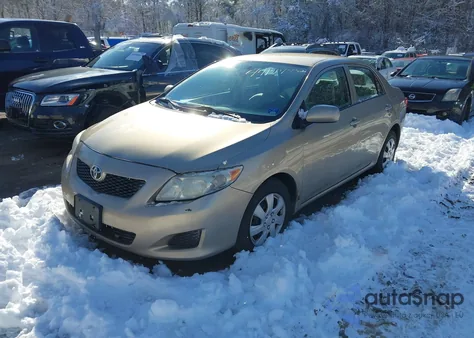 2010 Toyota Corolla Le from USA, damaged, VIN 1NXBU4EEXAZ284025